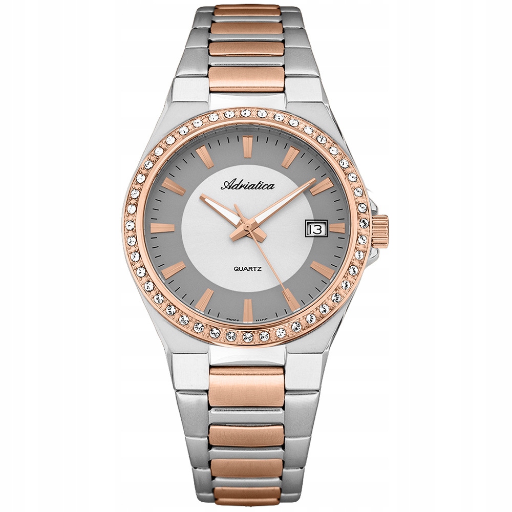 Dámské hodinky Adriatica A3804.R113QZ stříbrné