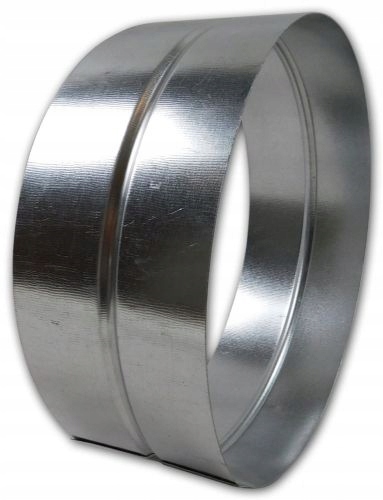 MUFA Łącznik fi 130 do rur spiro ocynk