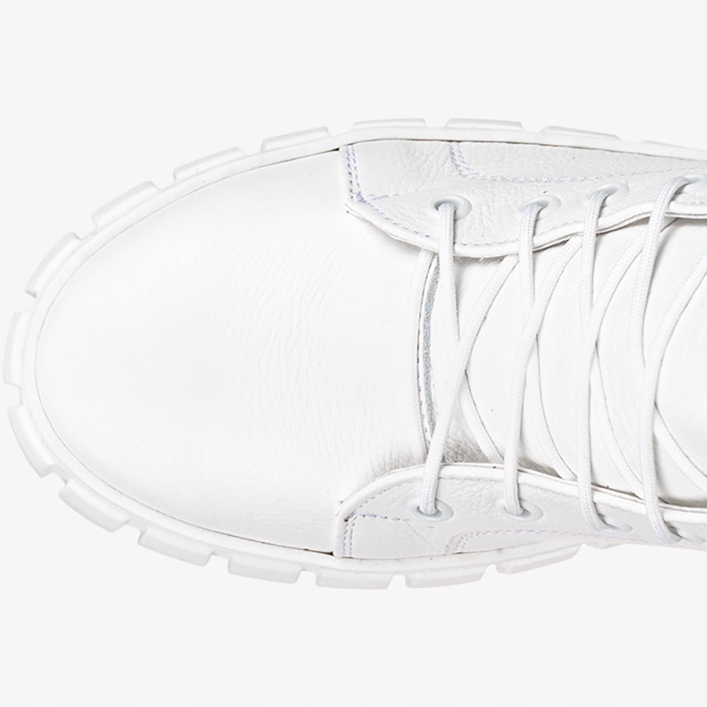 CREEPERSY ZA KOSTKĘ SKÓRZANE DAMSKIE BIAŁE PL 41 Kod producenta 470