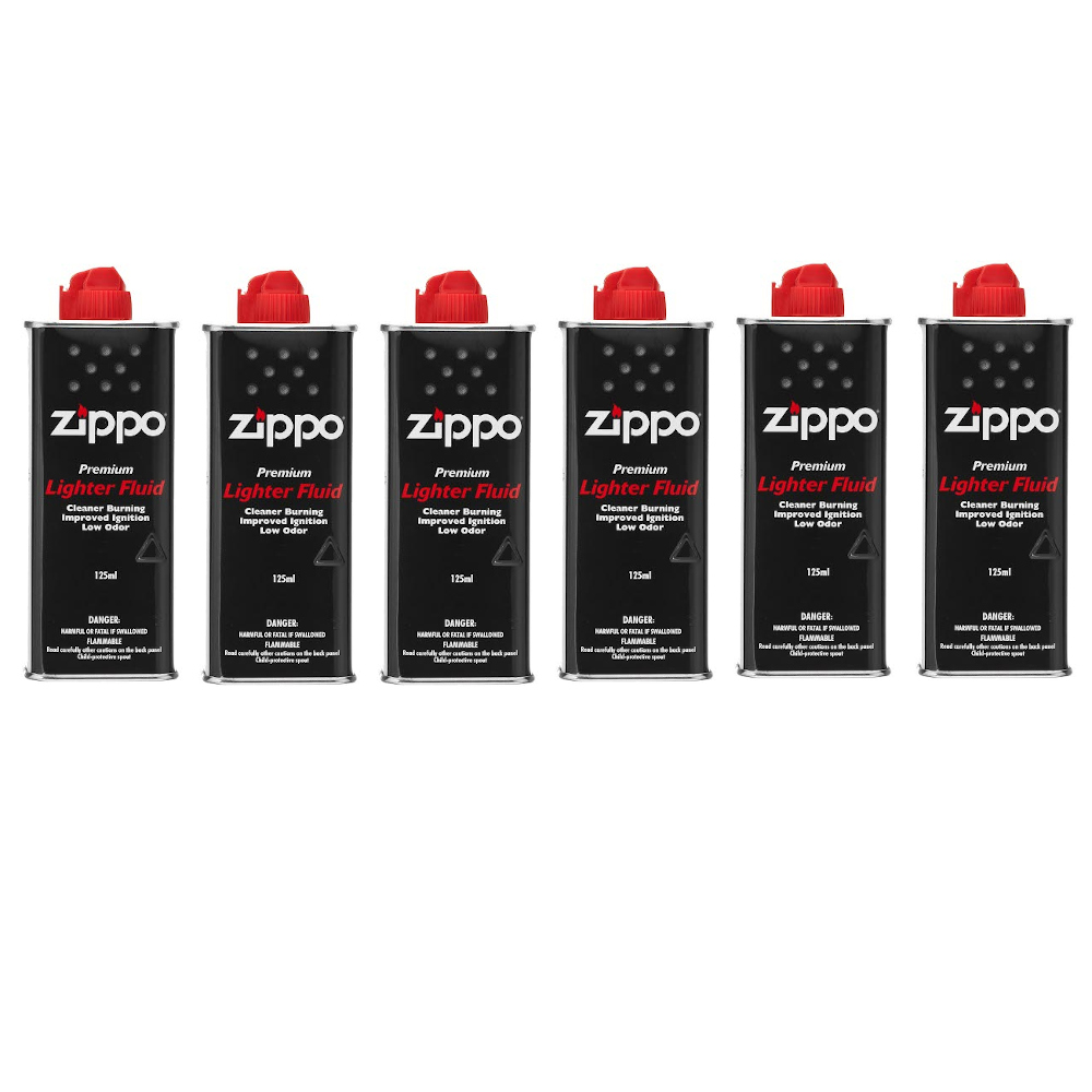 

6 x Benzyna Zippo 125ml do zapalniczek benzynowych