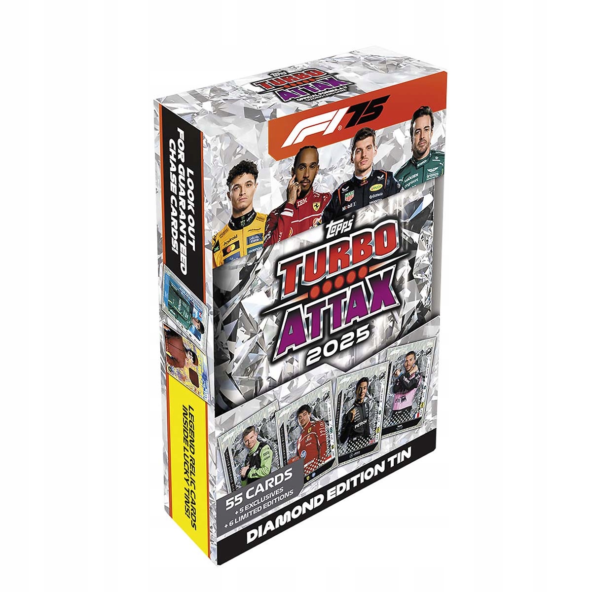 Topps F1 Turbo Attax 2025 Tin Diamon Edition Tin