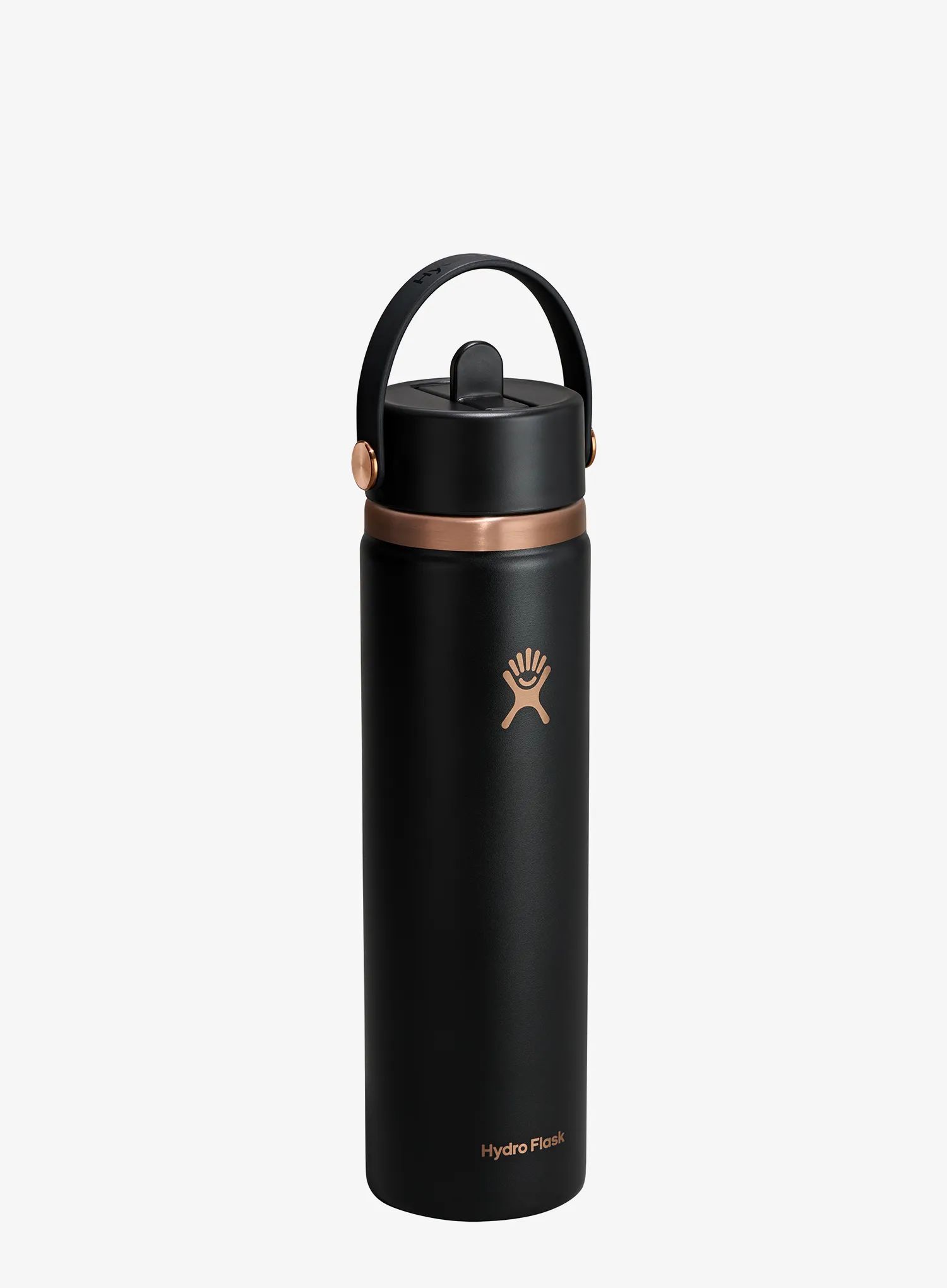 Butelka termiczna Hydro Flask 24 Oz Wide Flex Straw Cap (710 ml) black