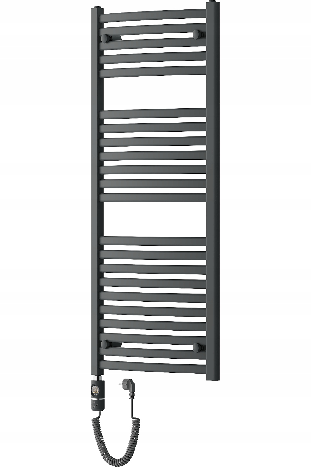 Mexen Helios Grzejnik Elektryczny 1200 x 500 MM Antracyt 600 W
