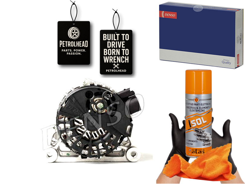 Alternátor (14V 90A) Citroen Berlingo Berlingo Mul #Petrolhead Pro+ Kit4