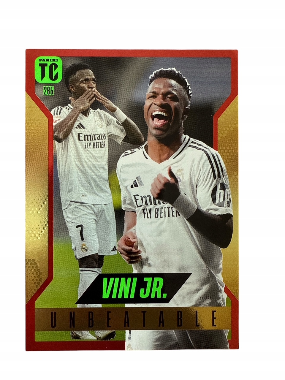 Top Class 2025 Unbeatable Nr 265 Vini Jr. red czerwony