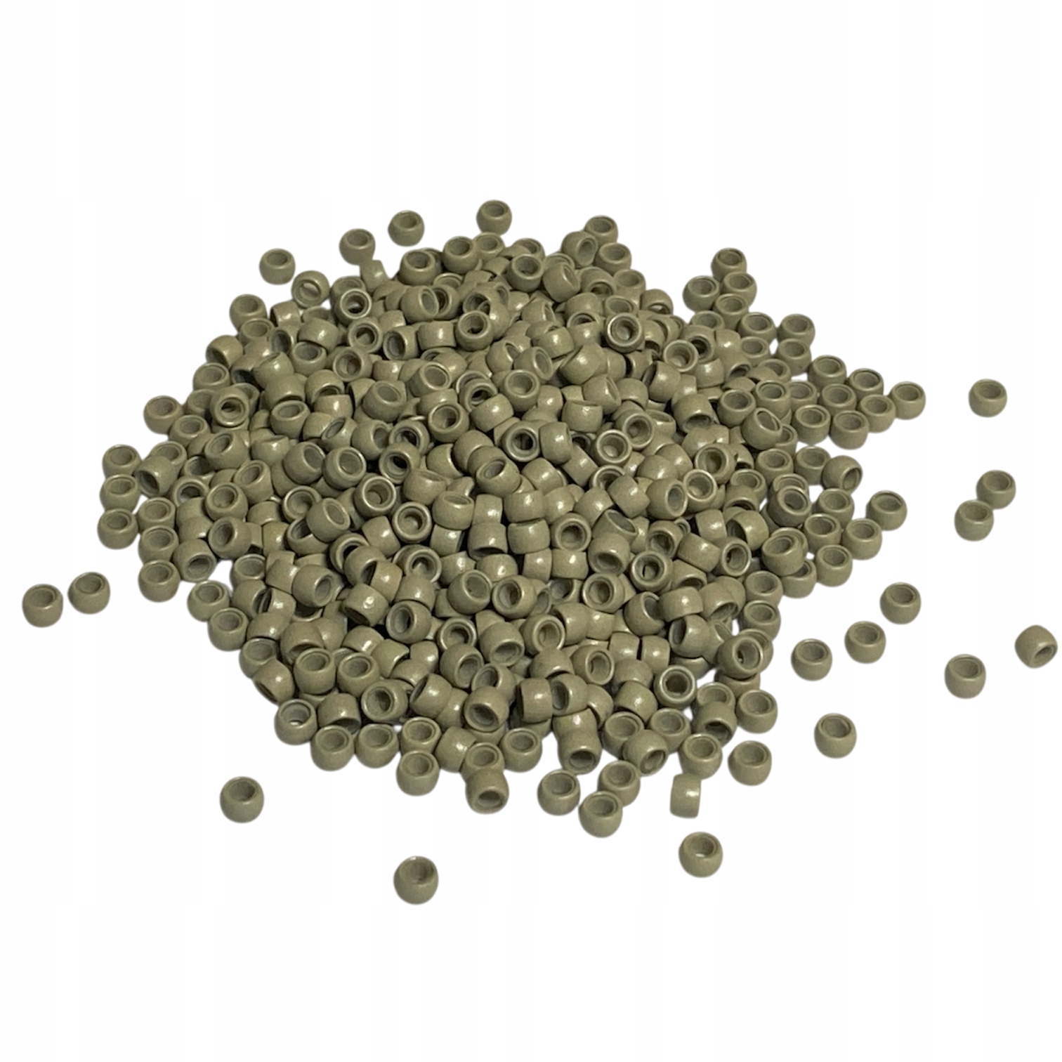 NANORINGI NANO RINGI Z SILIKONEM DO PRZEDŁUŻANIA WŁOSÓW 50 SZT KOLOROWE Średnica zewnętrzna 3 mm