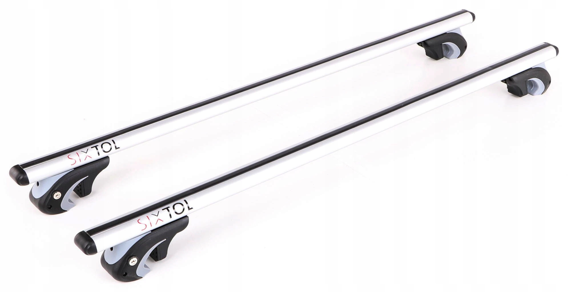 Priečny nosník so zámkom hliníkový Roof Rack 120cm, nosnosť 90kg Sixtol