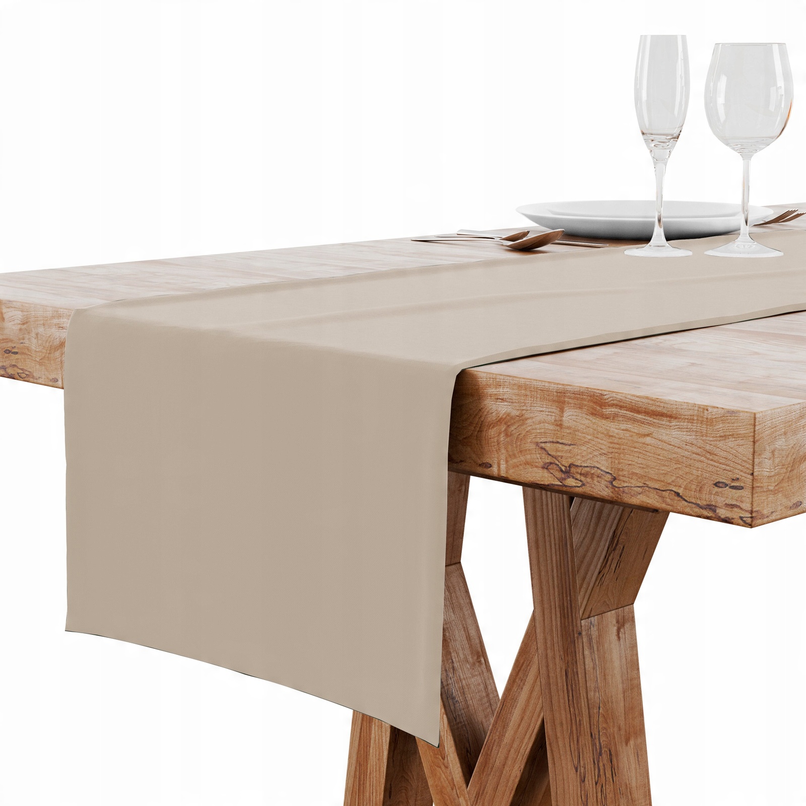 

Bieżnik Plamoodporny Solid 40X140 Beż