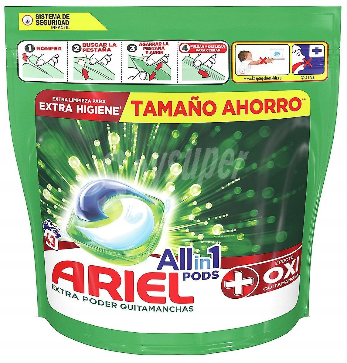 

Ariel Oxi All In One Kapsułki Do Prania 43 Szt