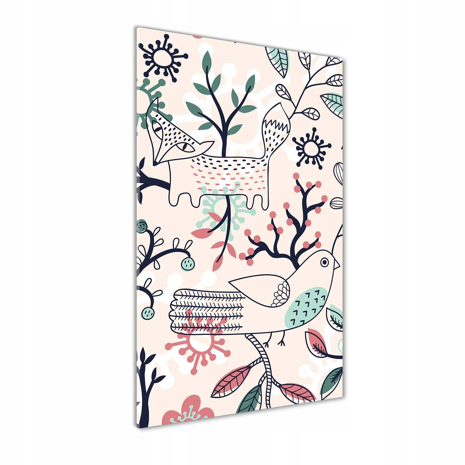 

Foto obraz akrylowy Zwierzęta i kwiaty 60x120 cm