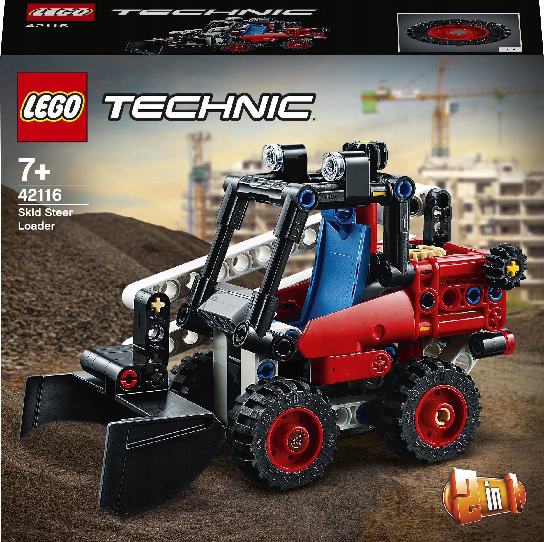 

Lego Technic Miniładowarka 42116