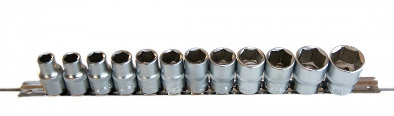 

Nasadki na szynie 1/2", 10-24 mm, 12 cz Selta