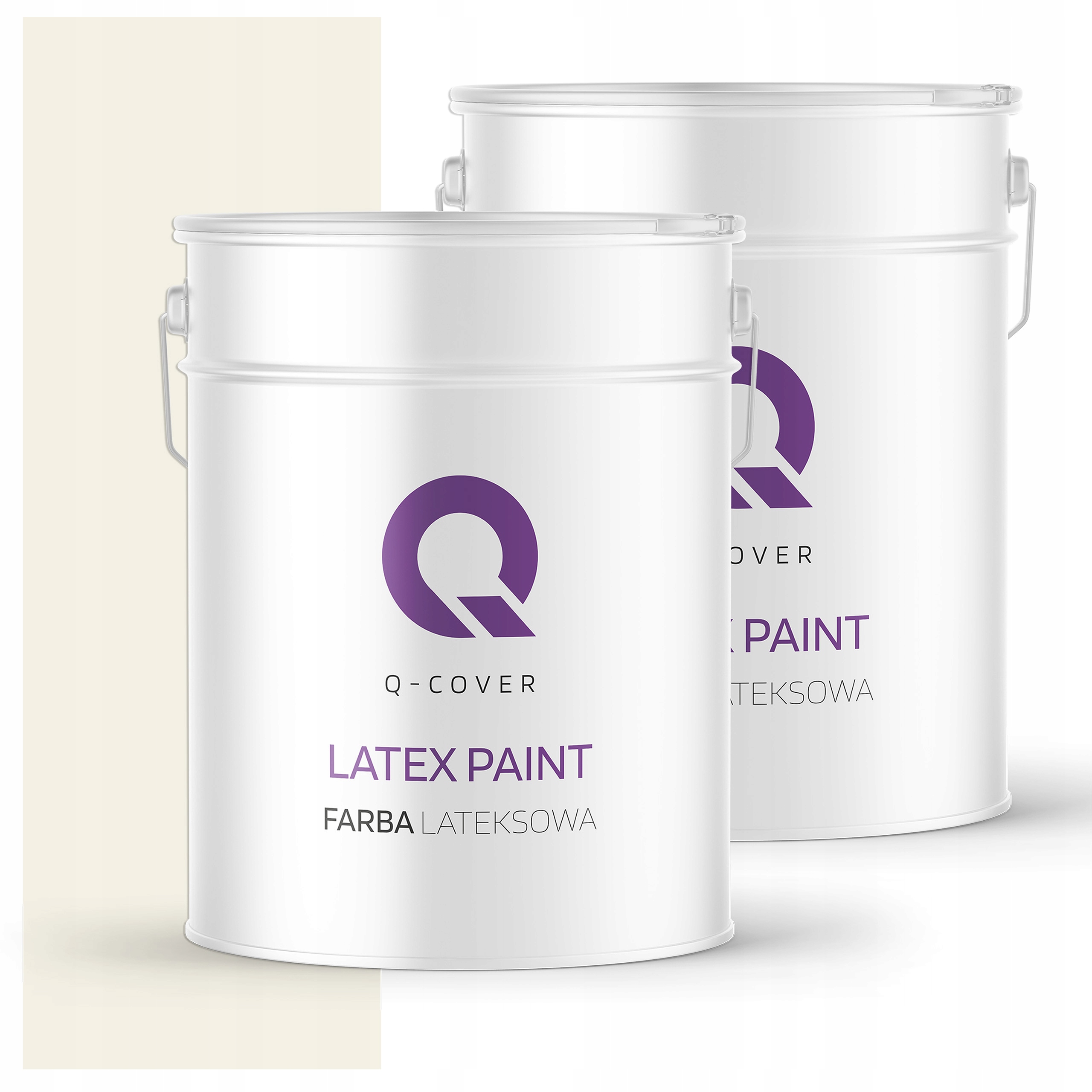 Latexová Farba Na Stenu Biela Žltá H6984 10L Mat Poľský Výrobca