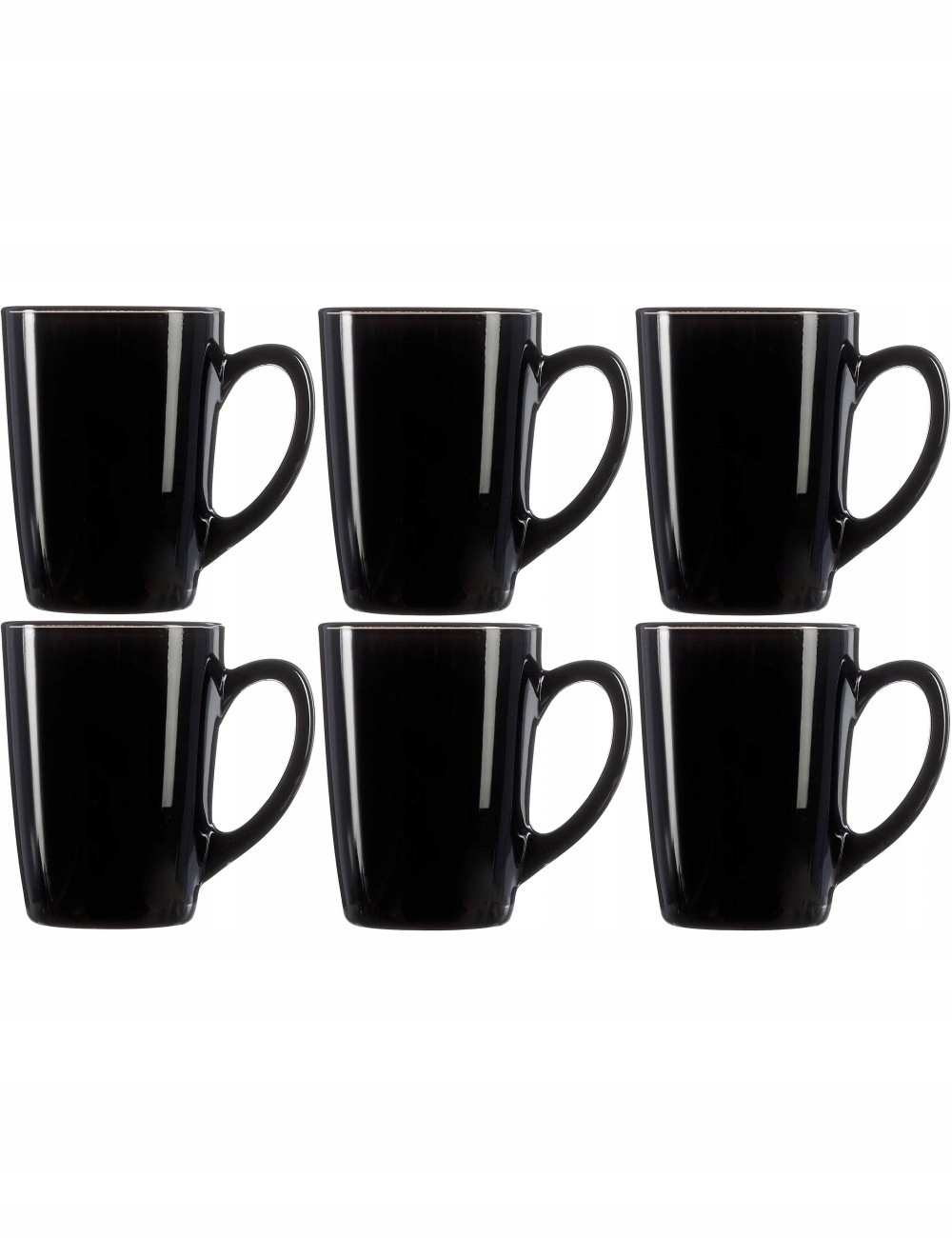 

Kubki z uchem czarne 300 ml Luminarc