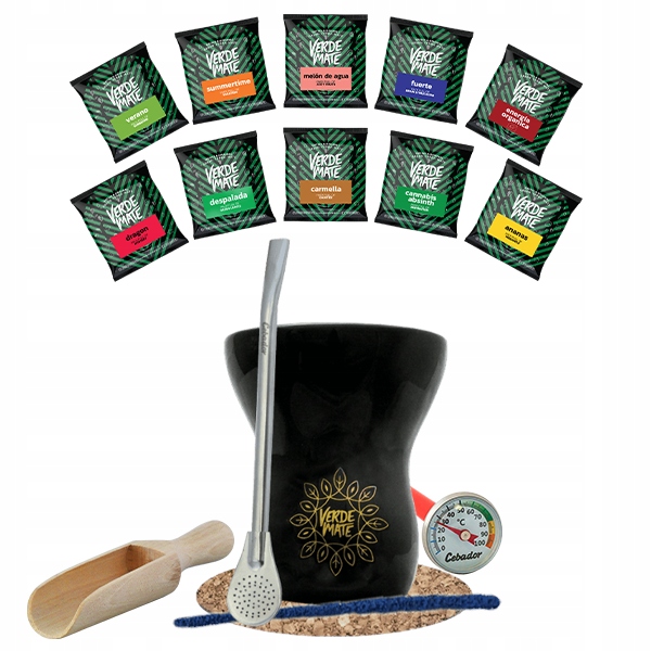 Levně Startovací sada Yerba Verde Mate 0,5 kg příslušenství