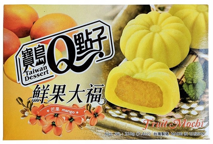 

Owocowe Ciasteczka Mochi Smak Mango 210g