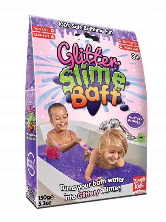 ZESTAW DO ROBIENIA GLUTÓW SLIME GLITTER ZIMPLI KIDS