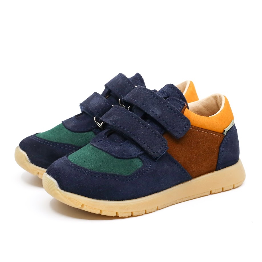 Półbuty Mrugała Coco 3111/4-77 blu na rzepy roz.20