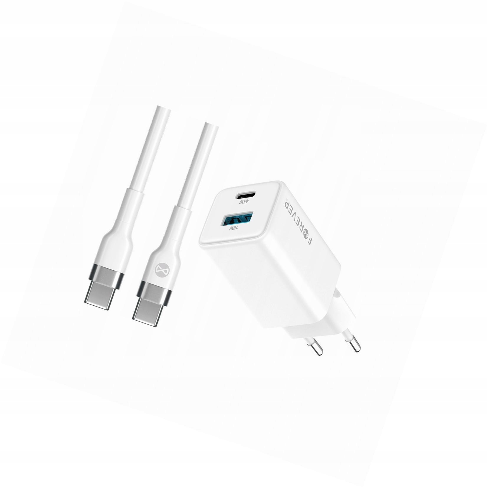 Szybka ładowarka GaN 45W Usb-c z kablem do Xiaomi Redmi Note 8