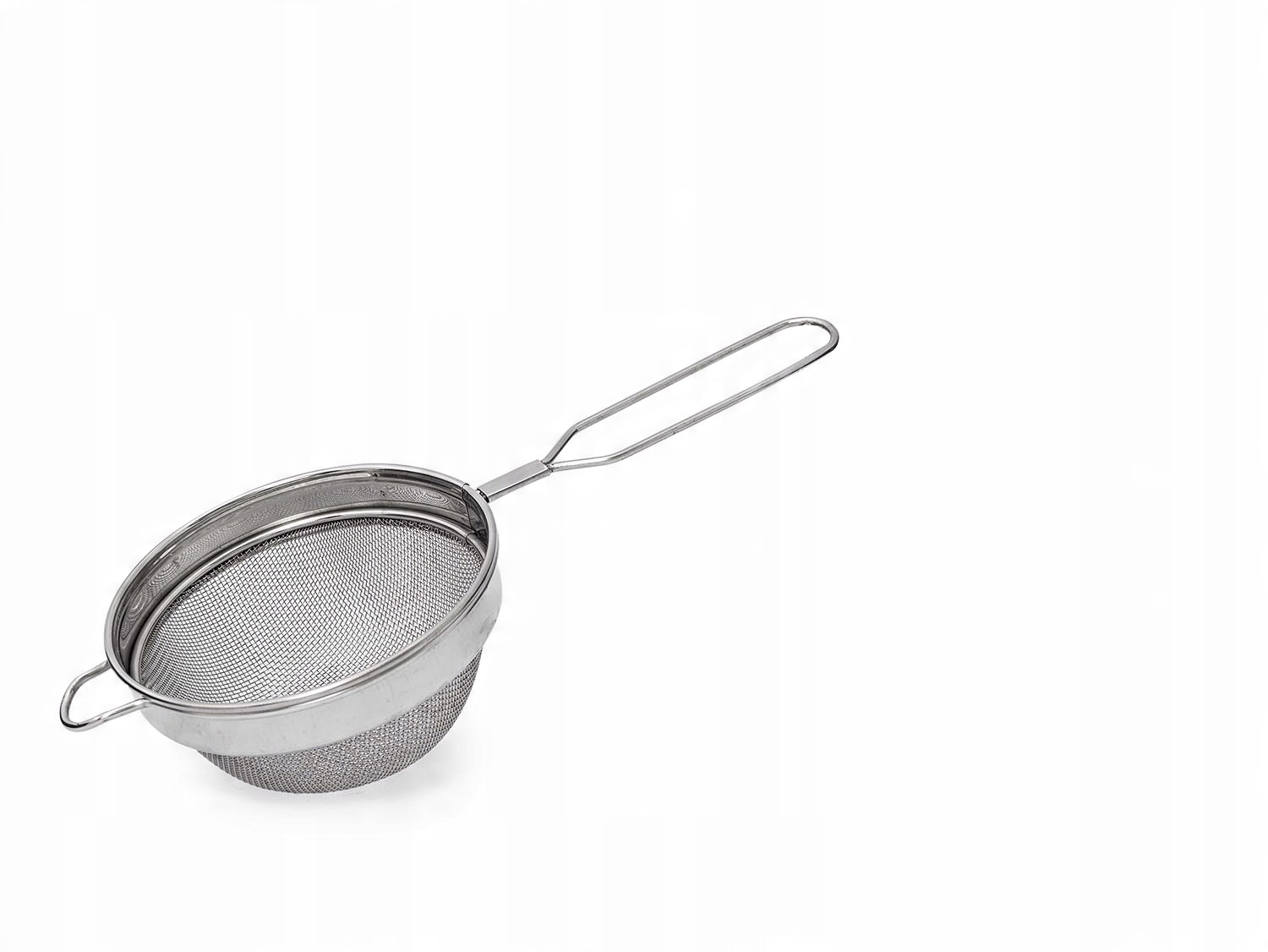 

Sitko kuchenne nierdzewne z rączką cedzak 12cm