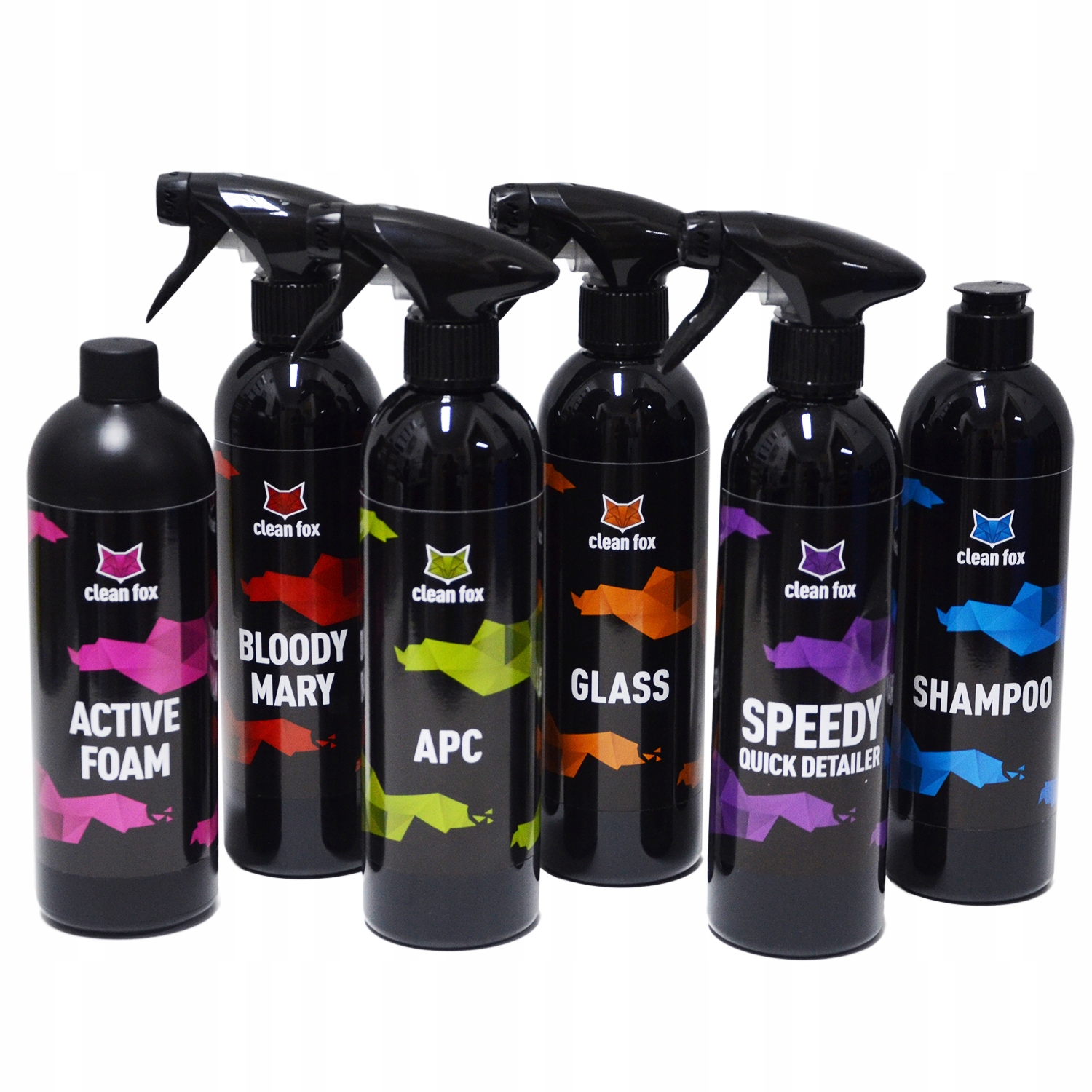 

CleanFox zestaw kosmetyków 6x500ml