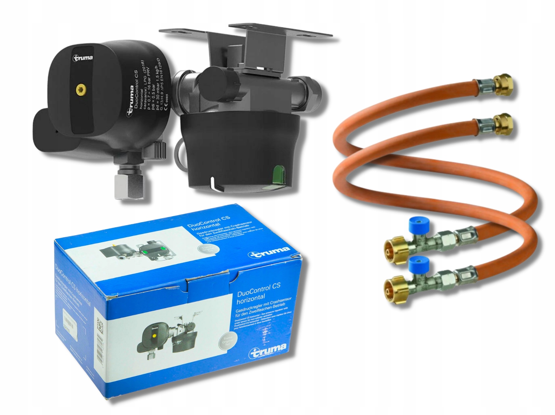 ID2182 2x - Редуктор Truma DuoControl CS з шлангами GOK sbs 45 см