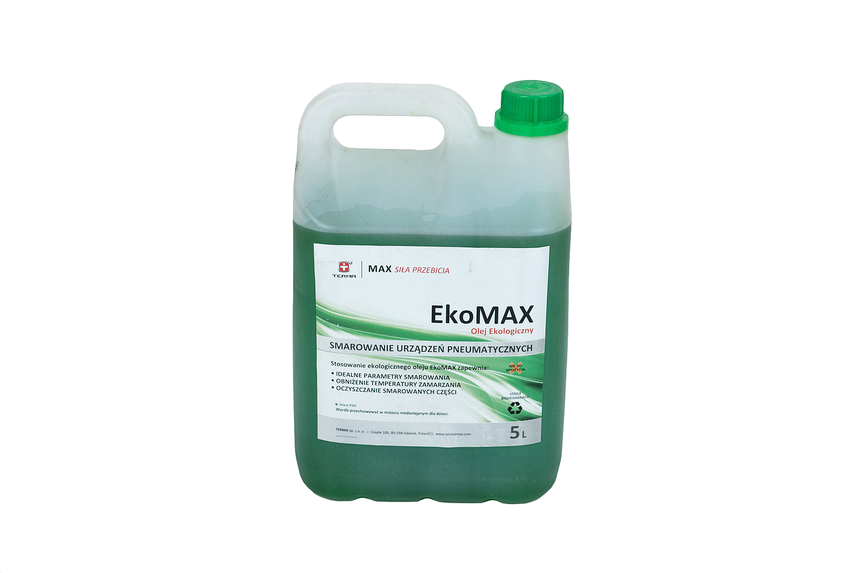 OLEJ DO KRETÓW MASZYN PRZECISKOWYCH TERMA MAX 20L Kod producenta EKOMAX