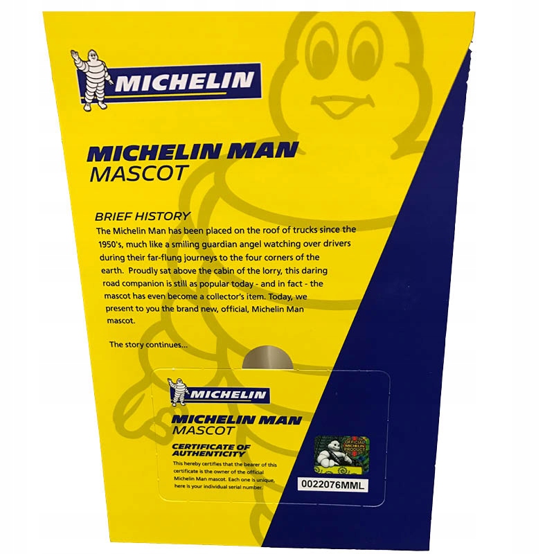 FIGURKA MICHELIN 40CM CERTYFIKAT MICHELIN MAN EAN (GTIN) 3158849302001