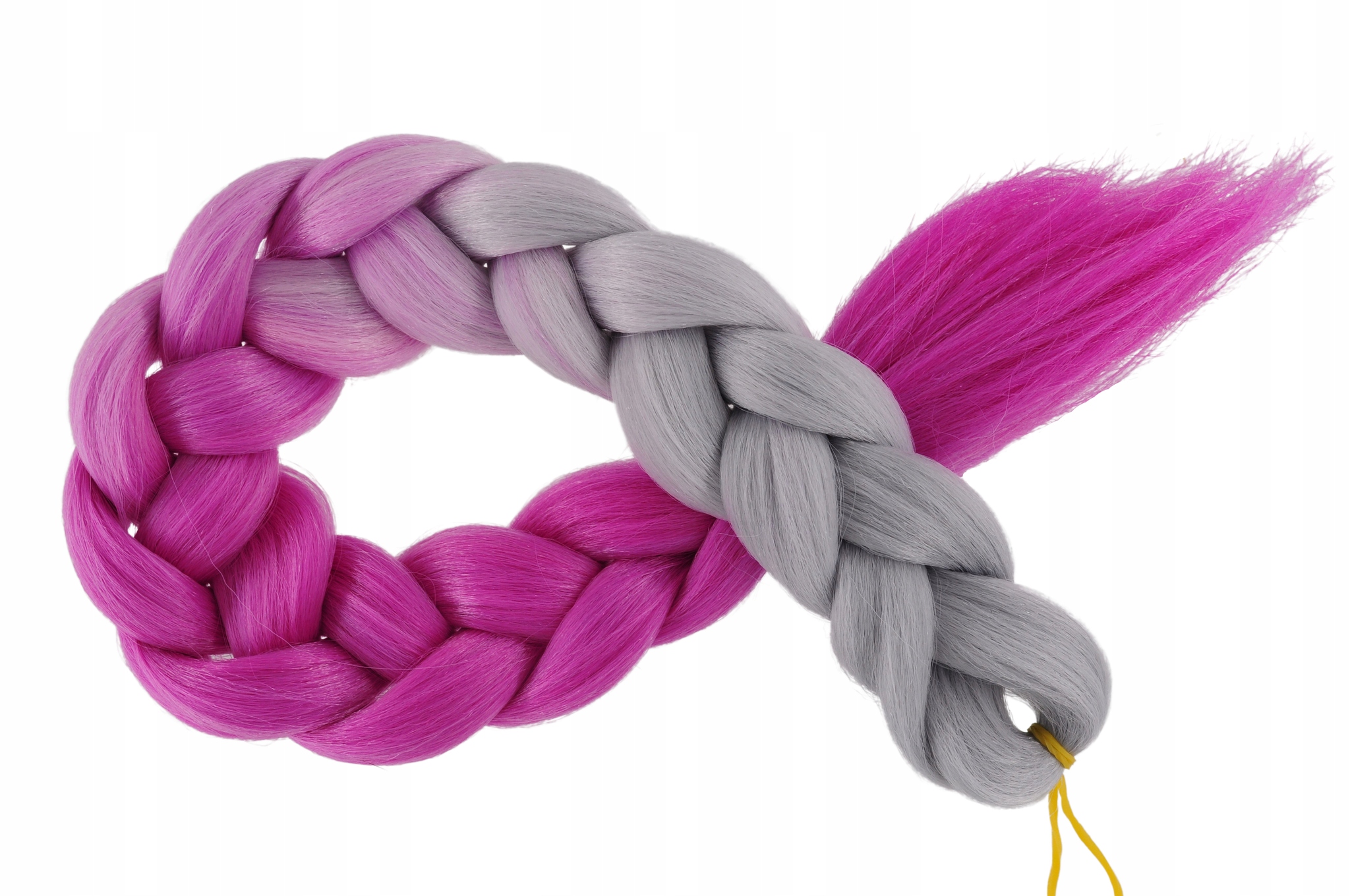 WŁOSY SYNTETYCZNE PROSTE KOLOROWE WARKOCZE 2K.042