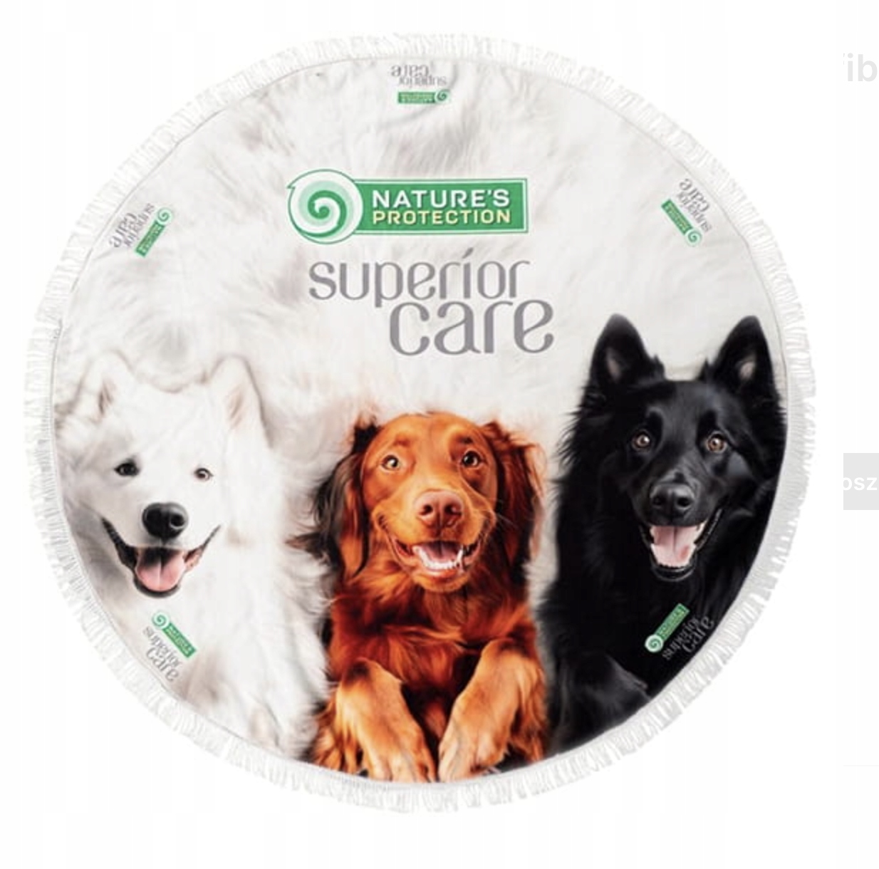 Nature’s Protection Kulatý ručník z mikrovlákna 150 x 150 cm