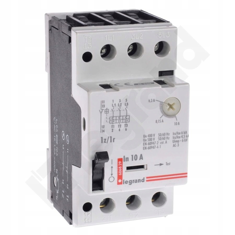 Motorový spínač M250 1Z/1R (6,3A – 10A)