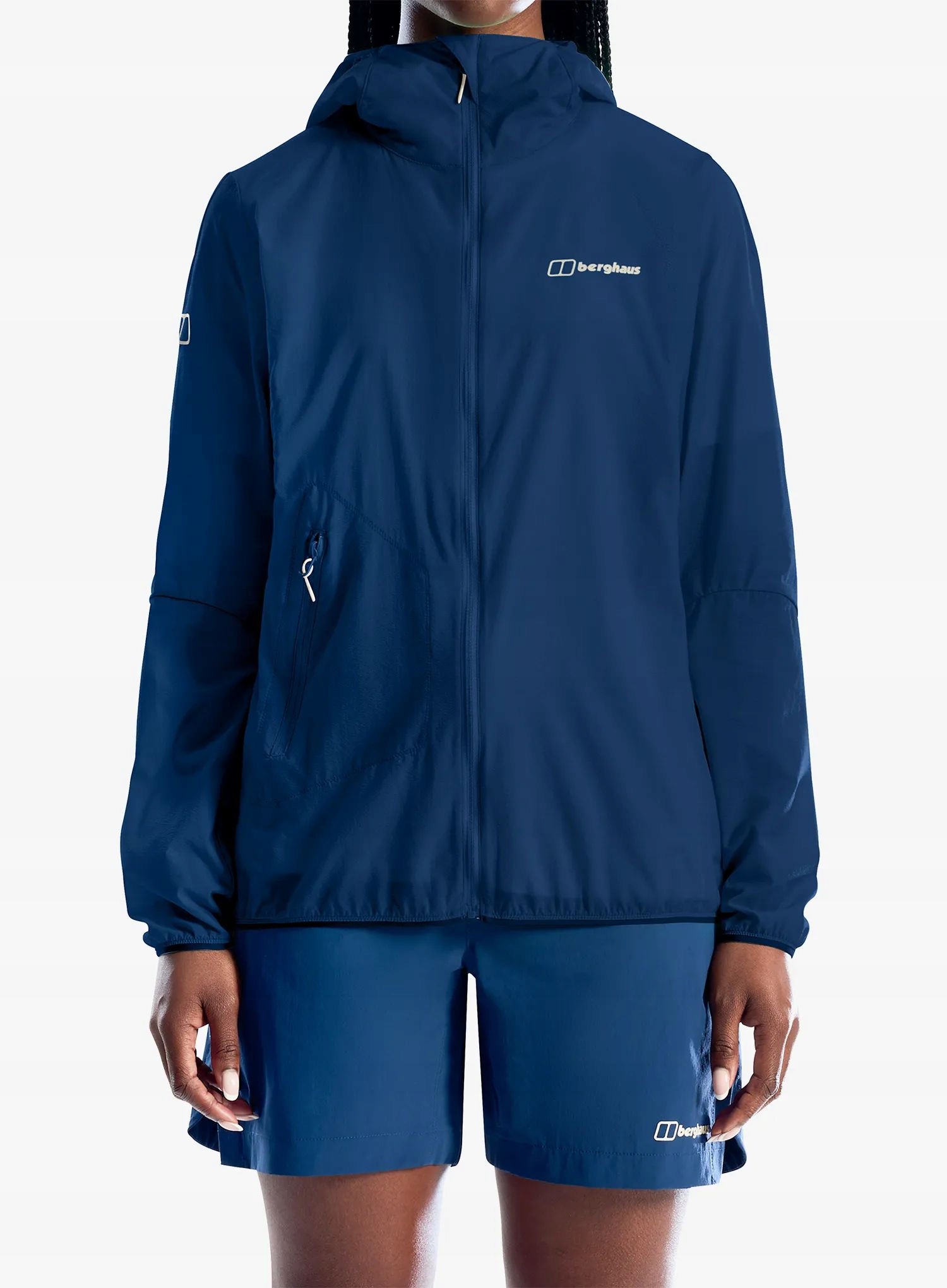 Kurtka przeciwwiatrowa damska Berghaus Pendower Wind Jkt Af navy 14 (L)