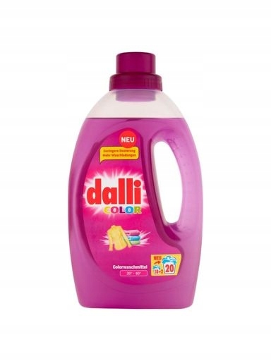 3x Gel na barevné prádlo Dalli Color 20 praní 1,1 l