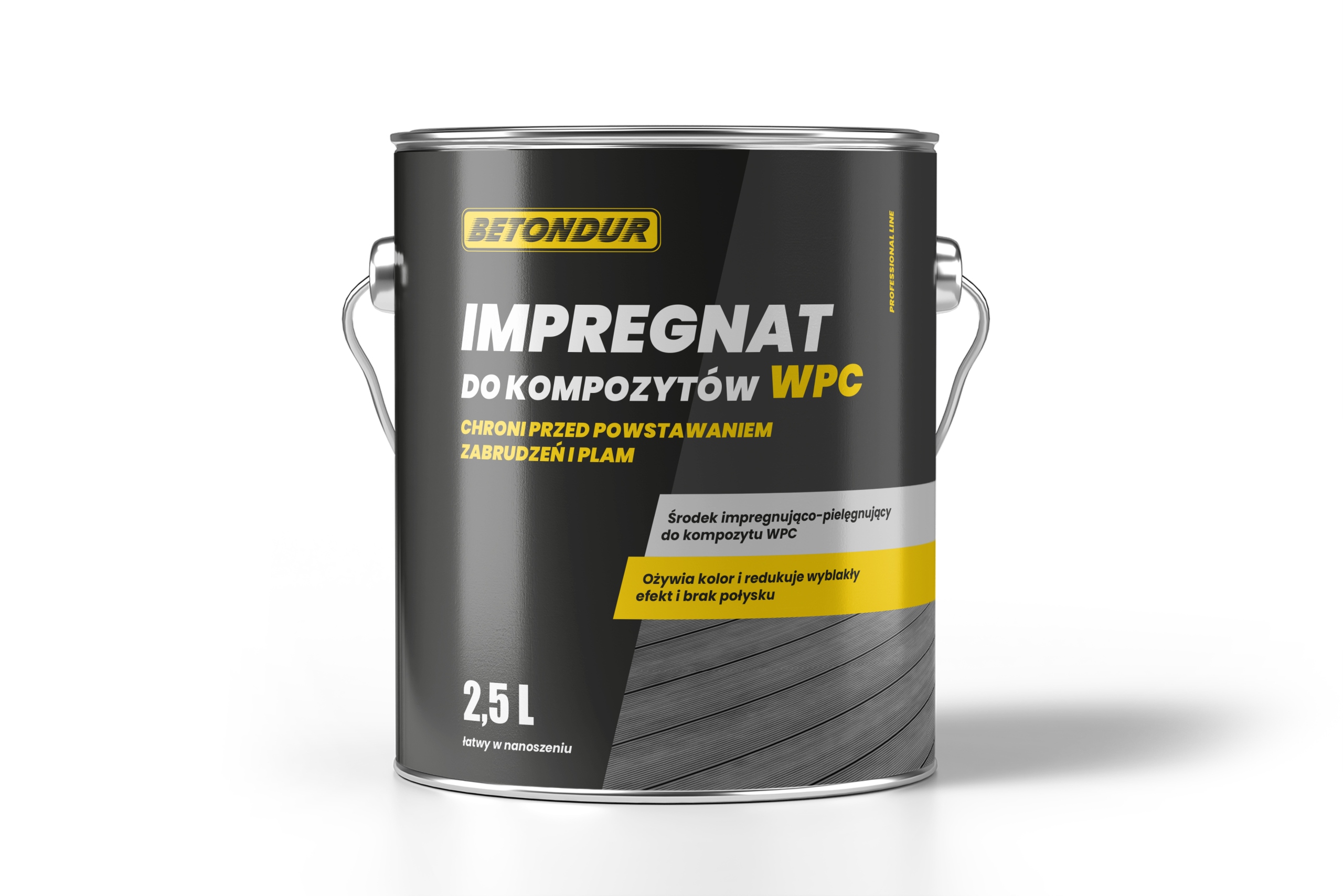 Impregnat do tarasów Wpc kompozyt 2,5L Betondur deska kompozytowa środek