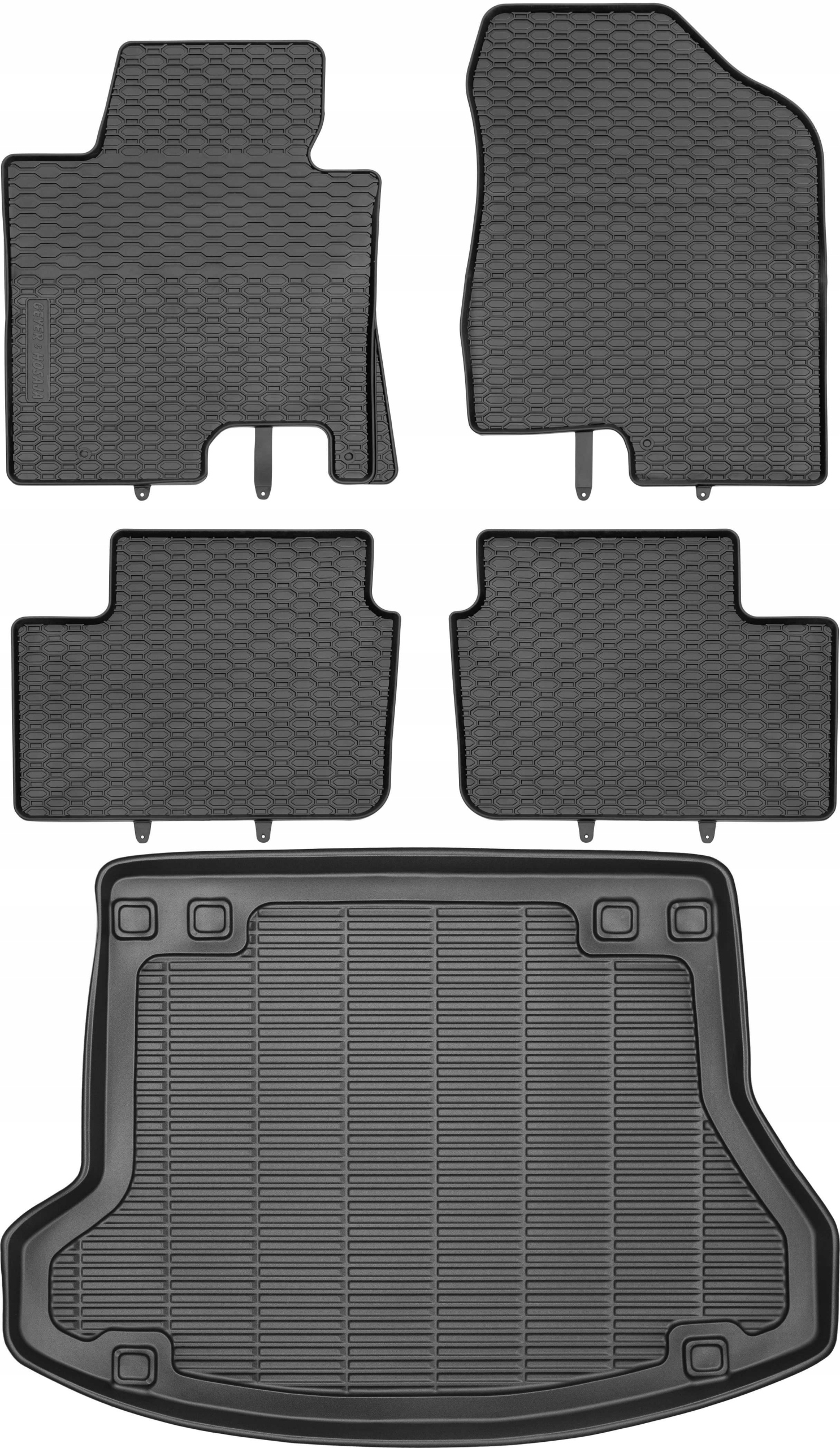 Hyundai i30 II Sw 2011-2017 Gumové rohože rohož