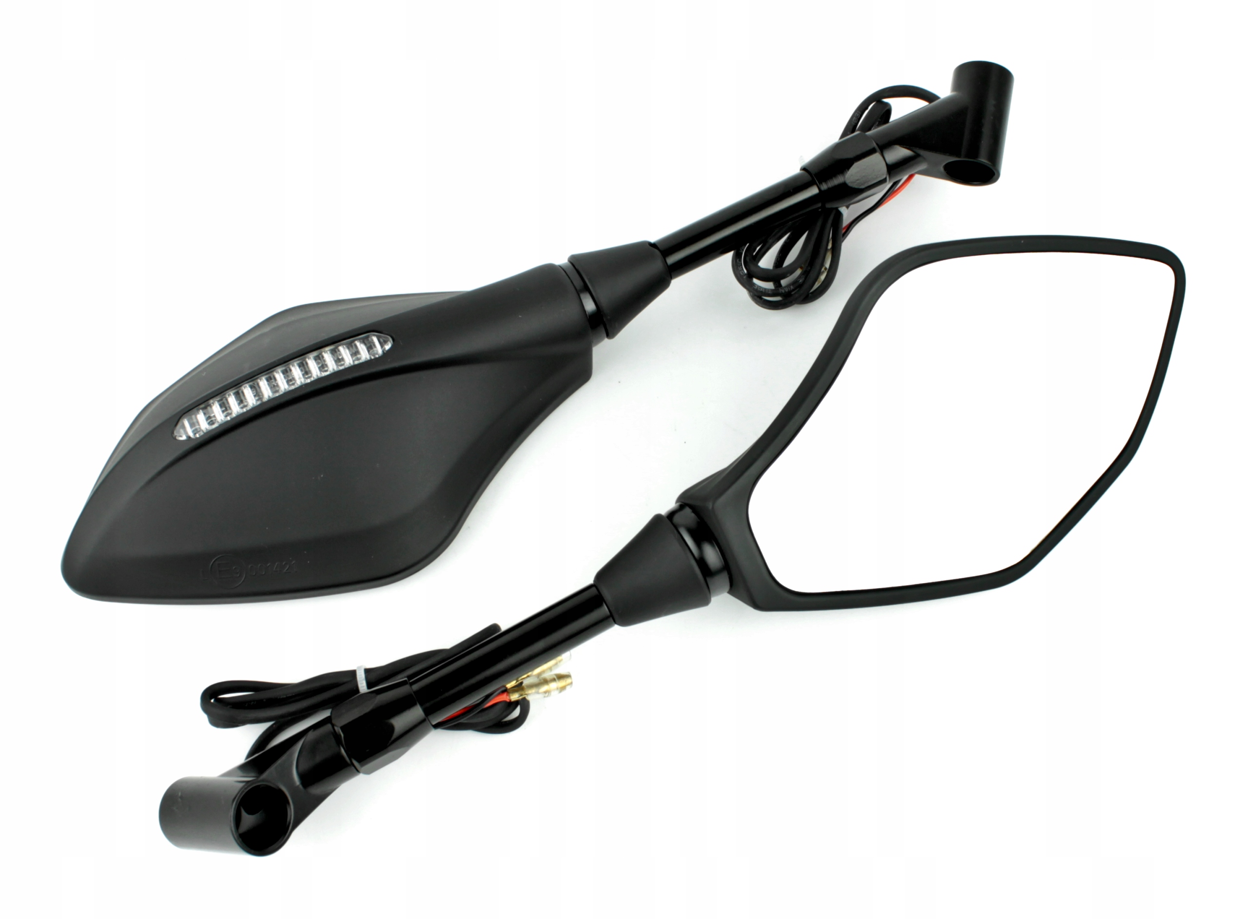 

Uniwersalne Lusterka Z Kierunkowskazami Czarne