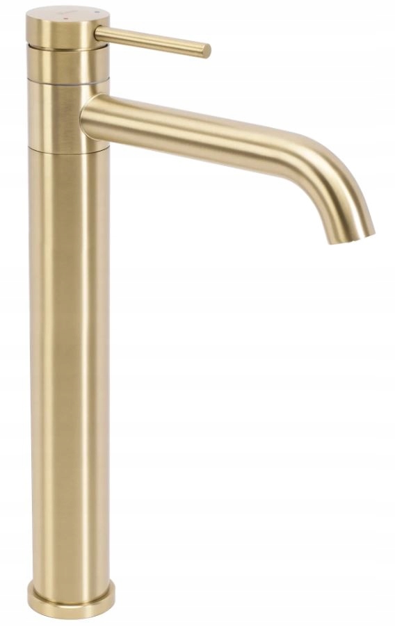 Umývadlová Batéria Lungis Zlatá Kefa Vysoká Rea