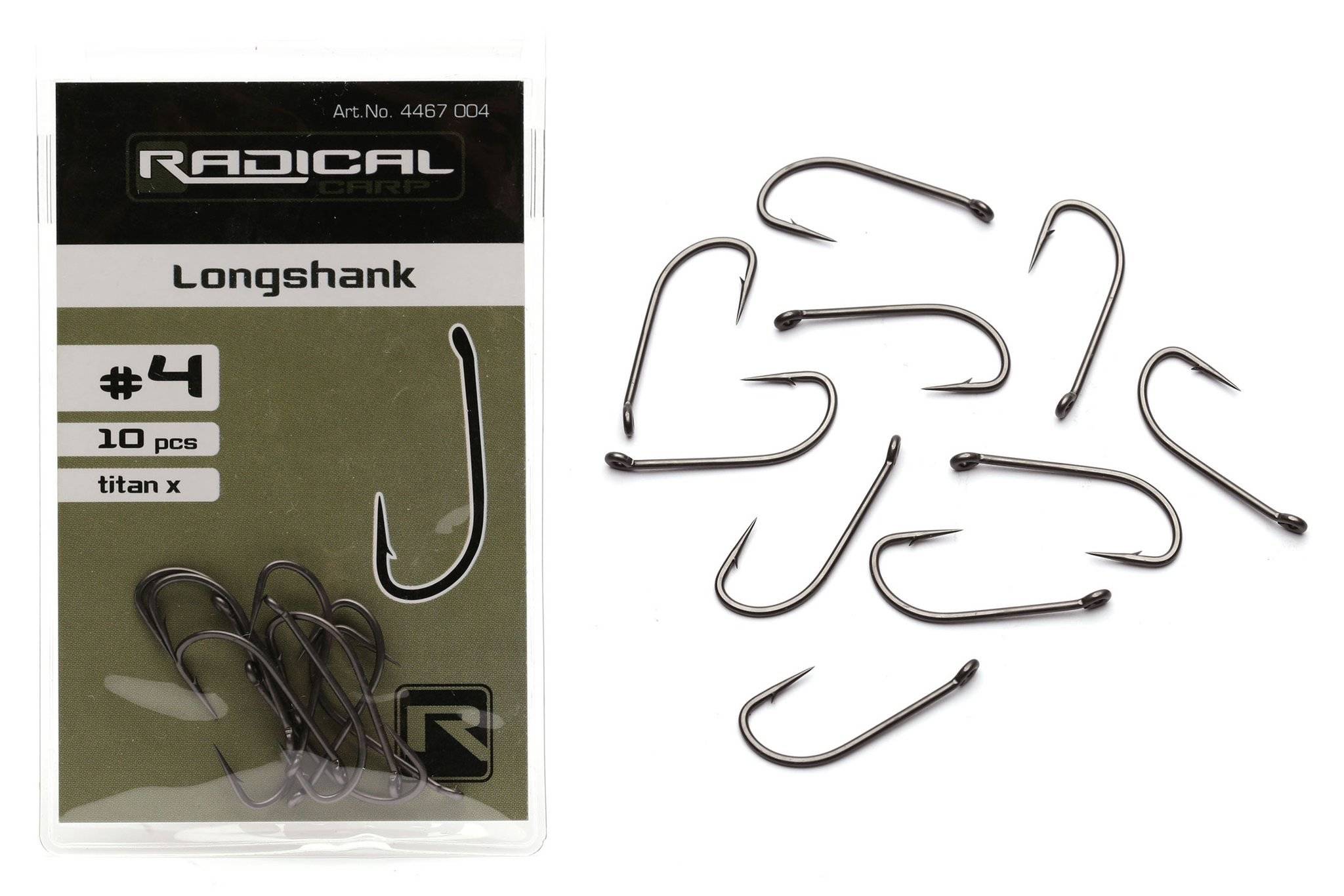 Haki Karpiowe Radical Longshank 10szt-6