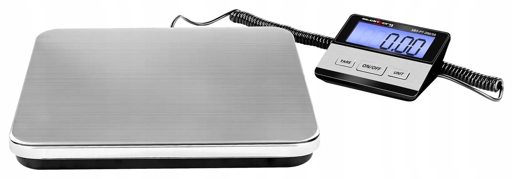 Balíková váha 200 kg/50 g, terminál LCD Basic Steinberg SBS-PT-200/50 10030133