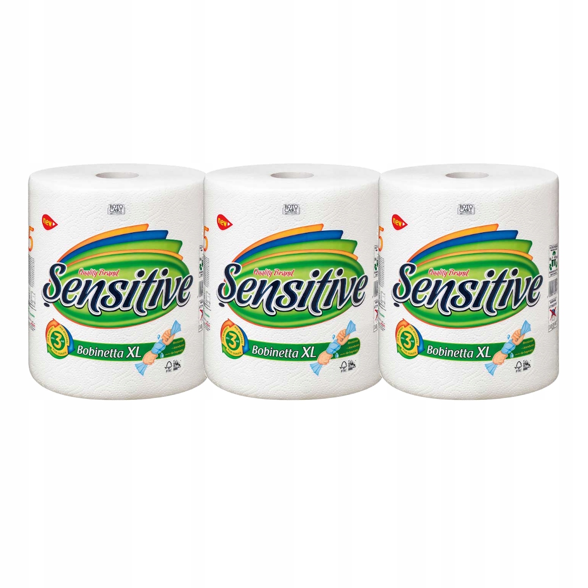 

3x Ręcznik Papierowy Kuchenny XL 3W 240 listków