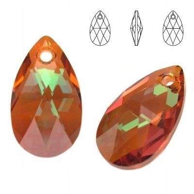 6106MM 50 Swarovski Hruškovitá Měděná Cop