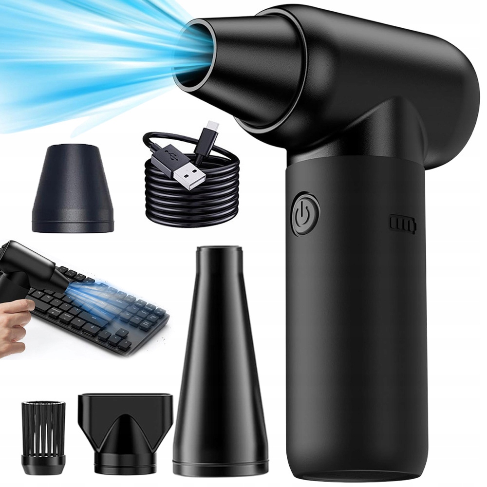 Elektrický Foukač Mini Multifunkční Turbo Pro Prach Počítače