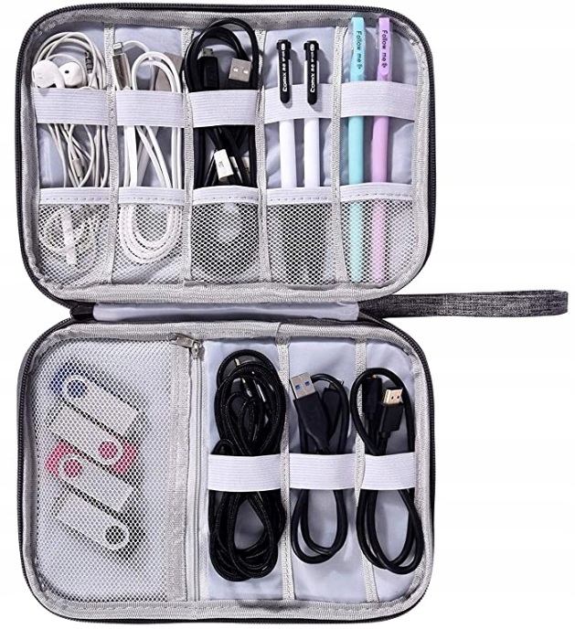 ORGANIZER PODRÓŻNY TORBA ETUI NA KABLE ŁADOWARKI Marka Inna