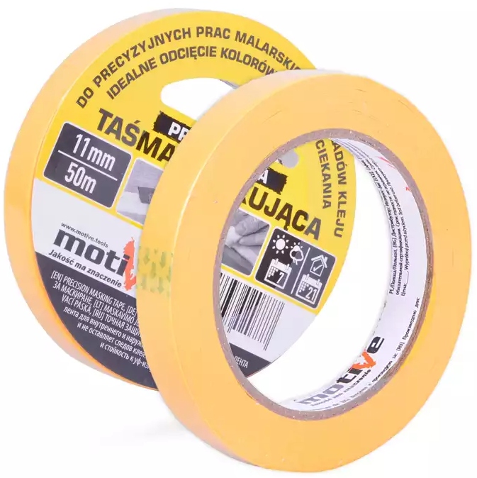 MOTIVE TAŚMA MASK PRECYZYJNA 11mm/50m EAN (GTIN) 5907437020470