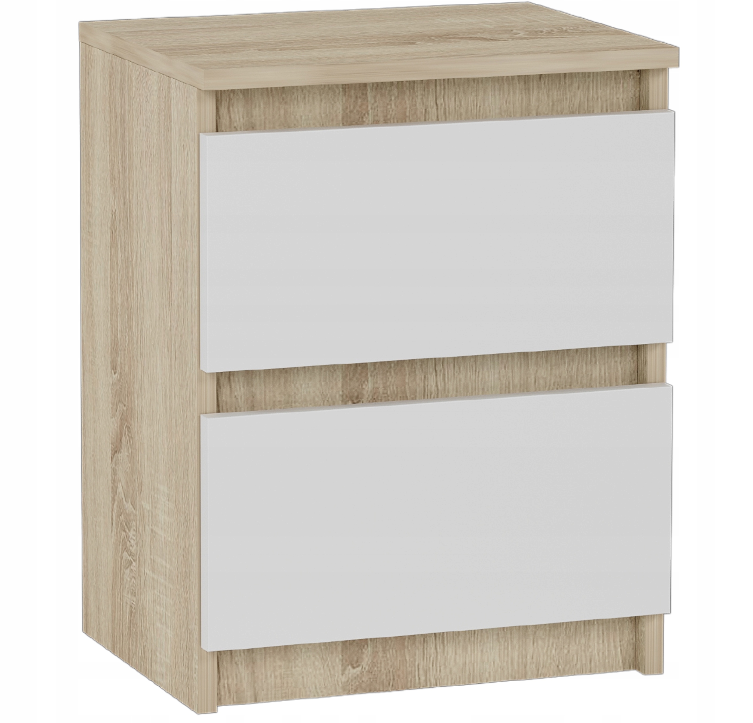 Szafka nocna komoda stolik biały 40cm R-2 SONOMA MIX