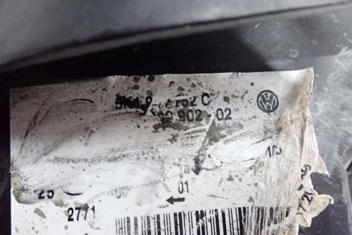 VW GOLF VI BI XENON reflektor right light right