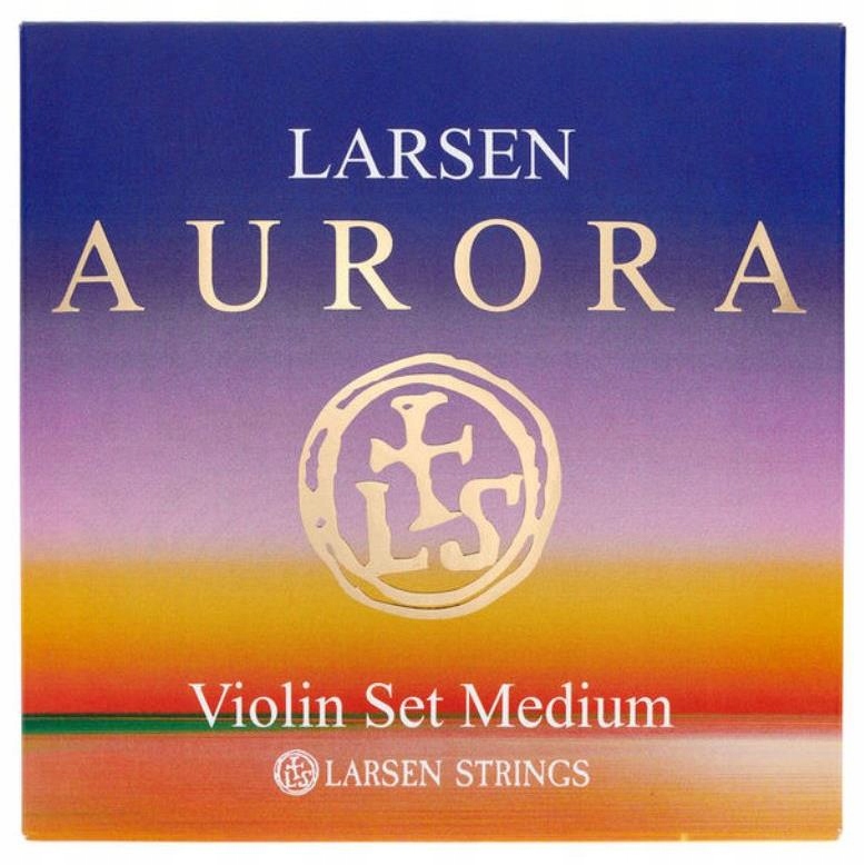Struny Larsen Aurora Medium do skrzypiec 631.196 D Aluminiowa
