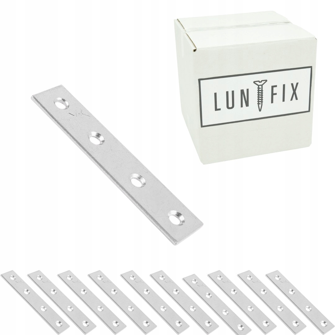 

Łącznik Płaski Meblowy wąski LW3 80x17x2 mm 10szt.