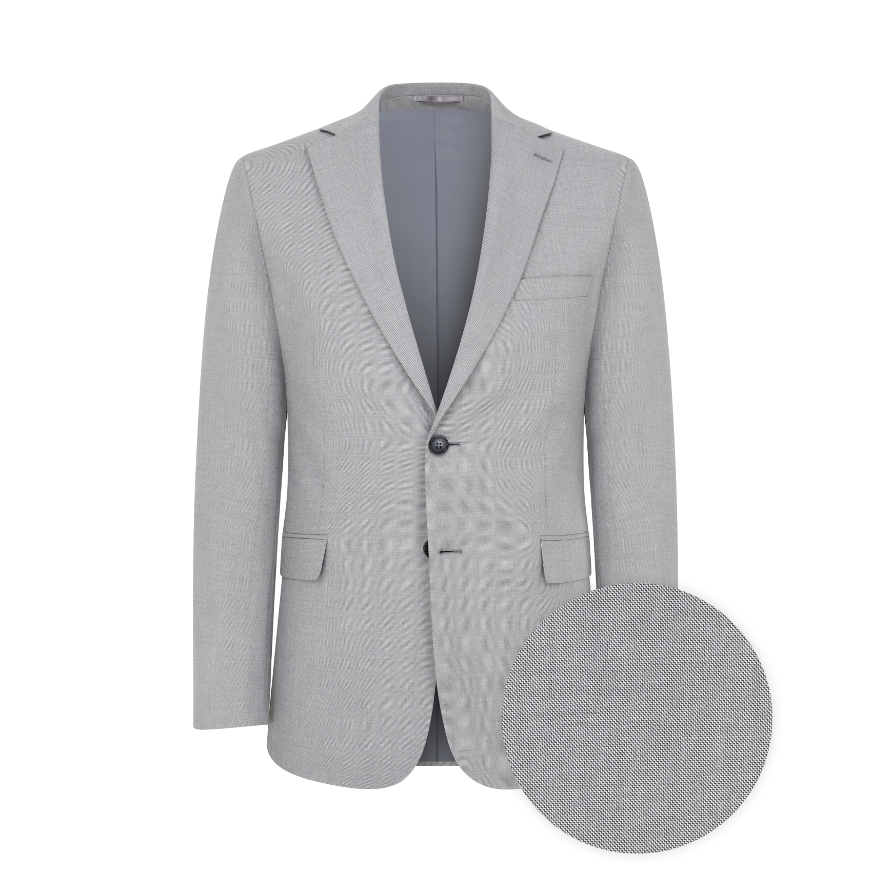 Šedé jednořadé sako Pako Lorente vel 50/182