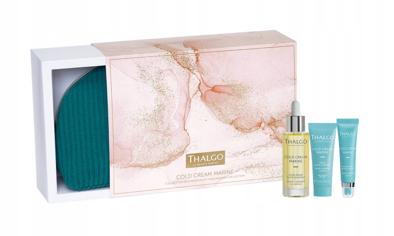 Sada Thalgo Cold Marin krém olejové sérum balzám na rty